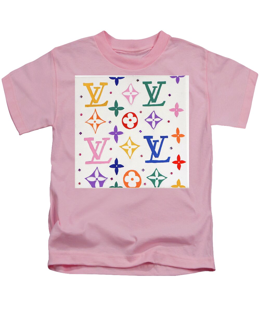 Multicolor LV T-Shirt by Sheera Paloma - Pixels