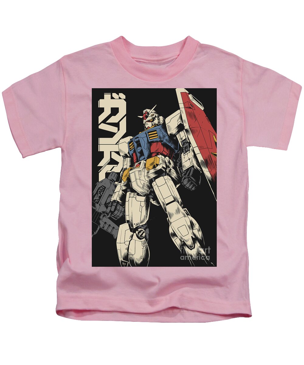 dybt Bliv ophidset Besættelse the Gundam Kids T-Shirt by Wahyudi Pratama - Pixels