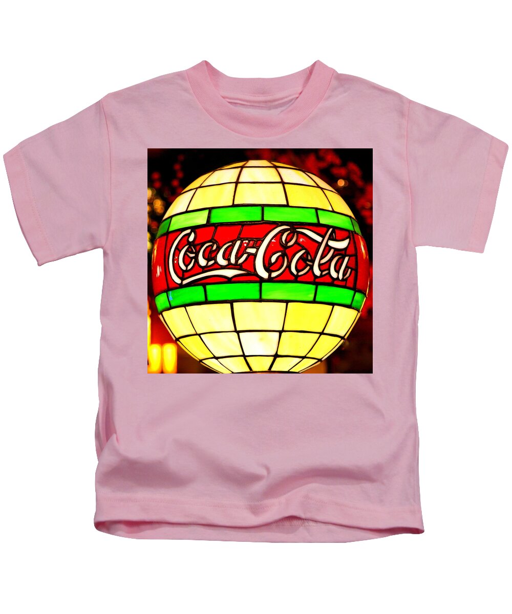 Coca-Cola Youth Small Red Long Sleeve 100% Cotton Tee T-shirt Child Children 