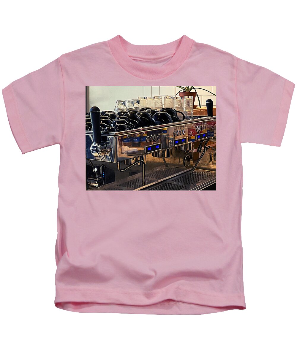 Coffee Kids T-Shirt featuring the photograph Wake Up 2 by Lee Darnell