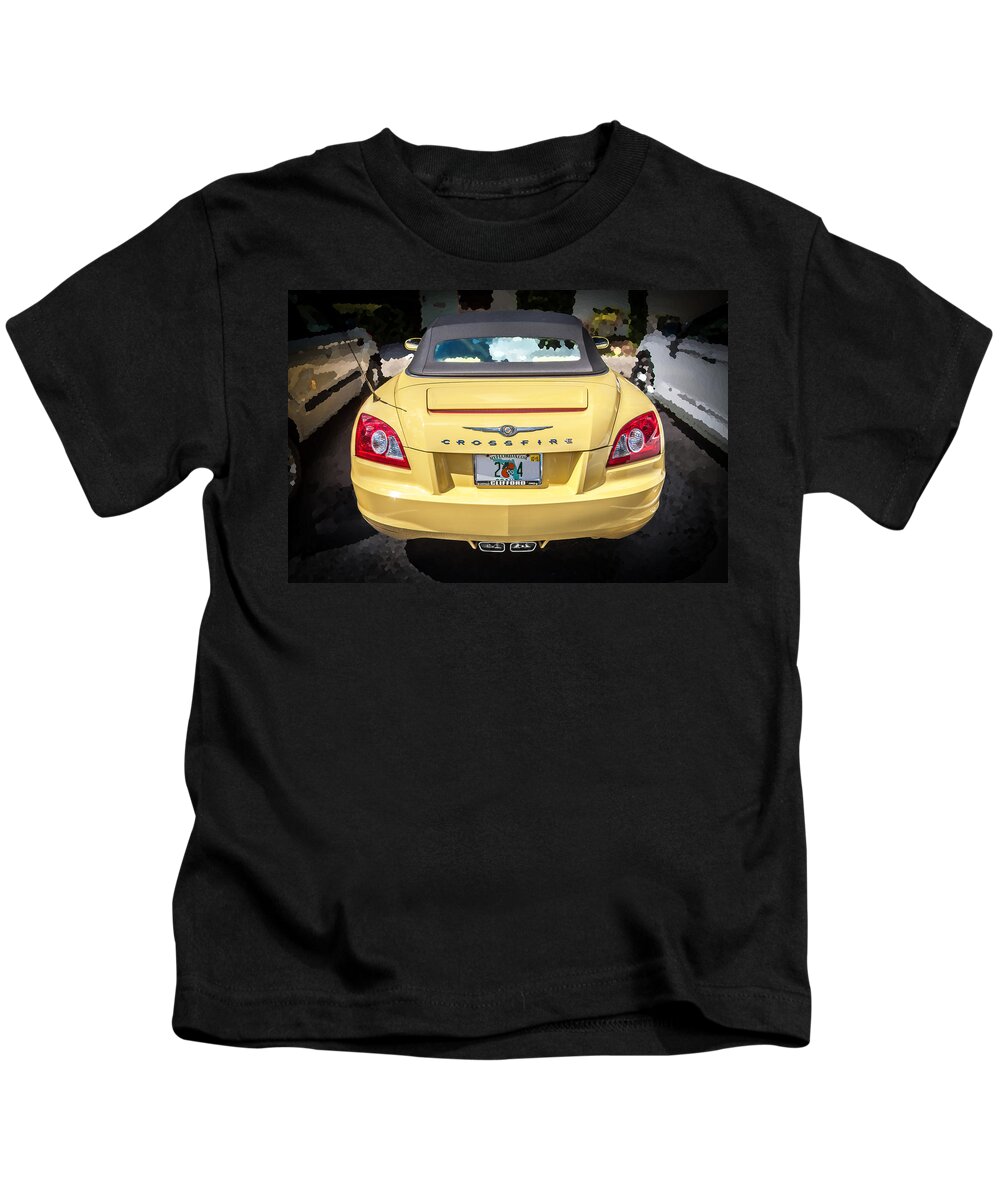 2008 Chrysler Kids T-Shirt featuring the photograph 2008 Chrysler Crossfire Convertible #1 by Rich Franco