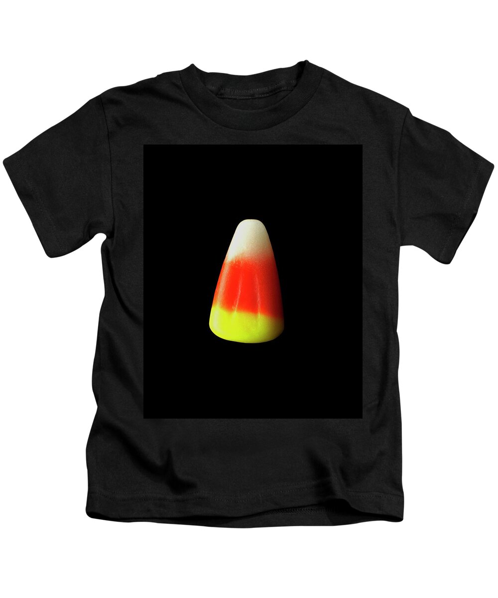 Cooking Kids T-Shirt featuring the photograph Candy Corn #1 by Romulo Yanes