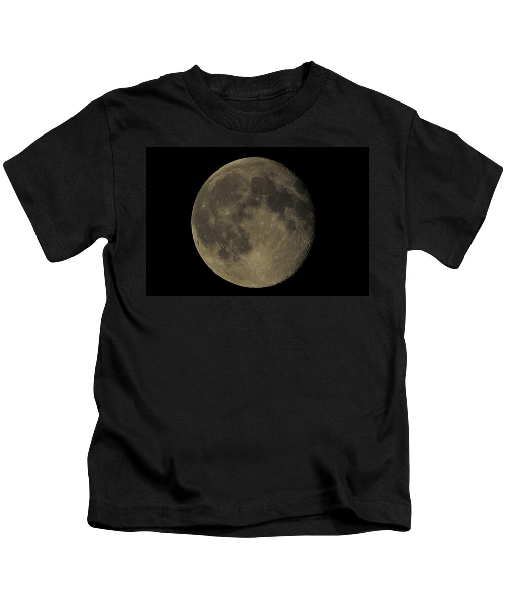 Night Kids T-Shirt featuring the photograph Moon #1 by Theodore Jones