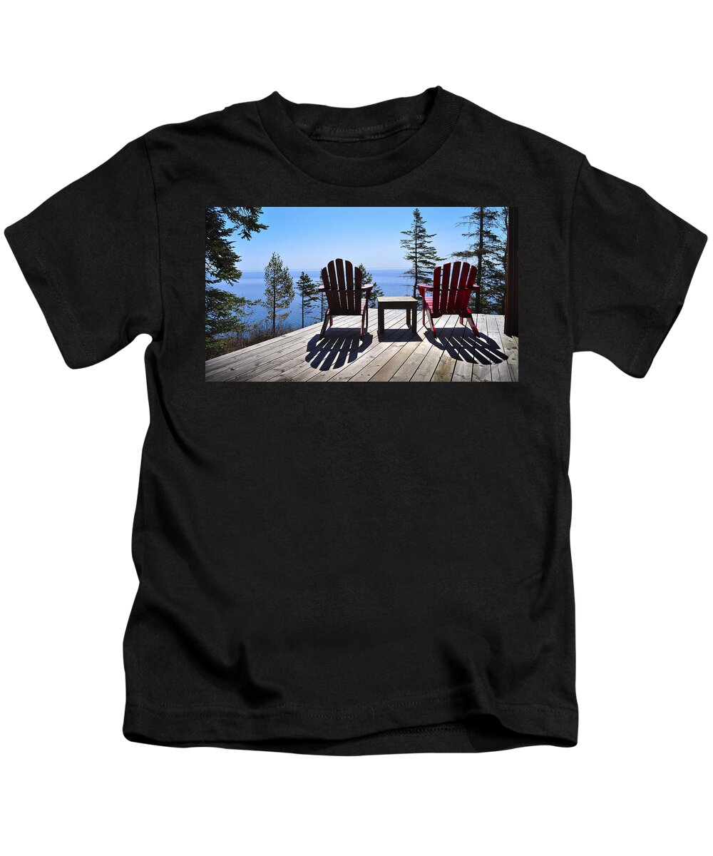 Blumwurks Kids T-Shirt featuring the photograph Wish You Were Here #2 by Matthew Blum