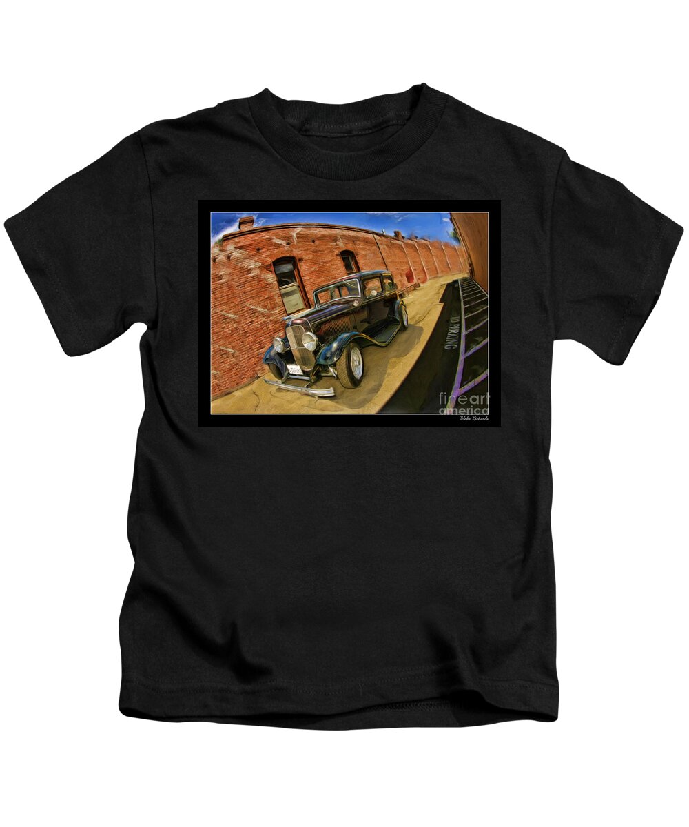 1932 Ford Kids T-Shirt featuring the photograph 1932 Ford V8 by Blake Richards