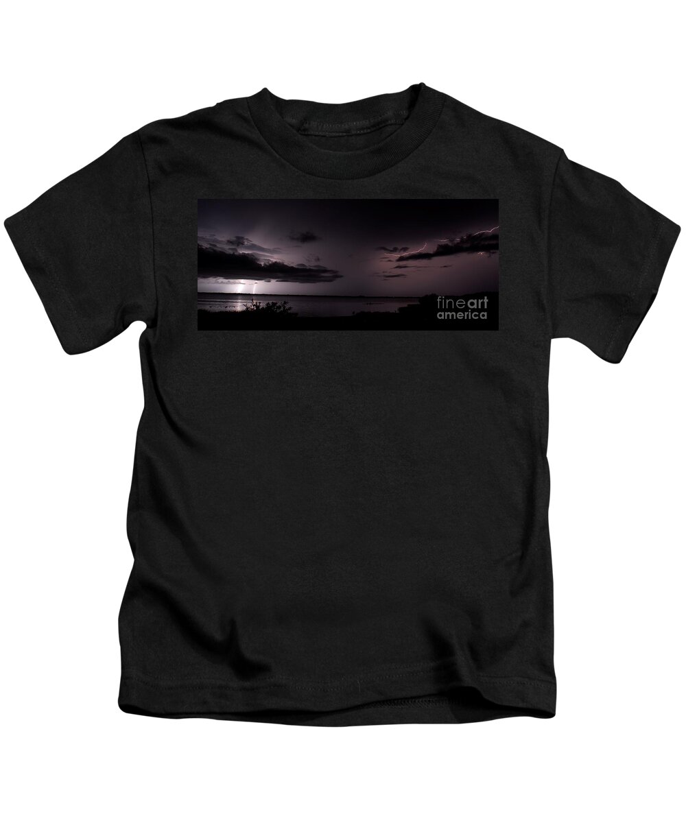 Storm Kids T-Shirt featuring the photograph All Around by Quinn Sedam
