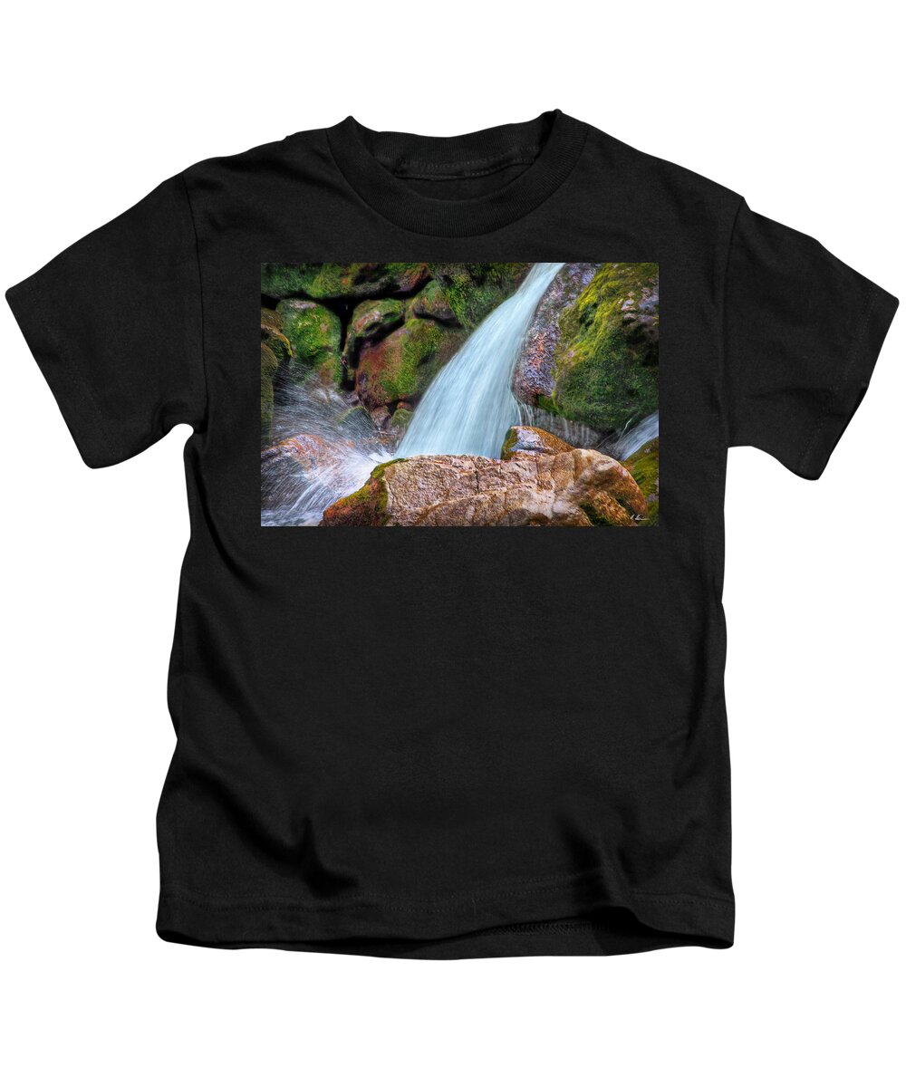 Switzerland Kids T-Shirt featuring the photograph At Stony Creek by Hanny Heim