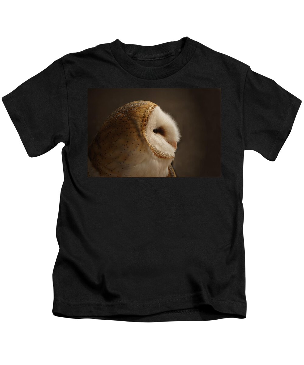 Barn Owl Kids T-Shirt featuring the photograph Barn Owl 3 by Ernest Echols