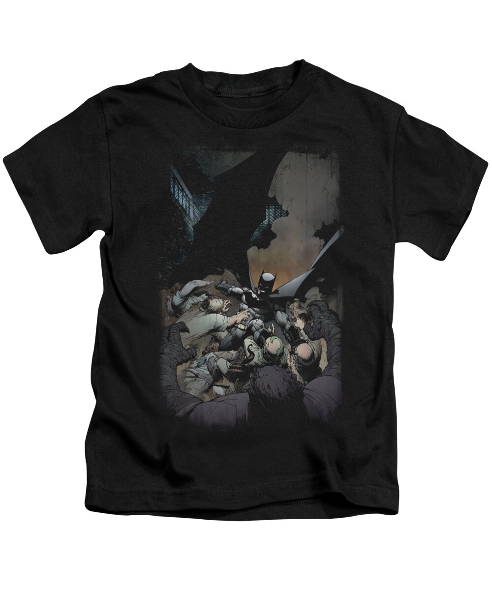 Batman Kids T-Shirt featuring the digital art Batman - Batman #1 by Brand A