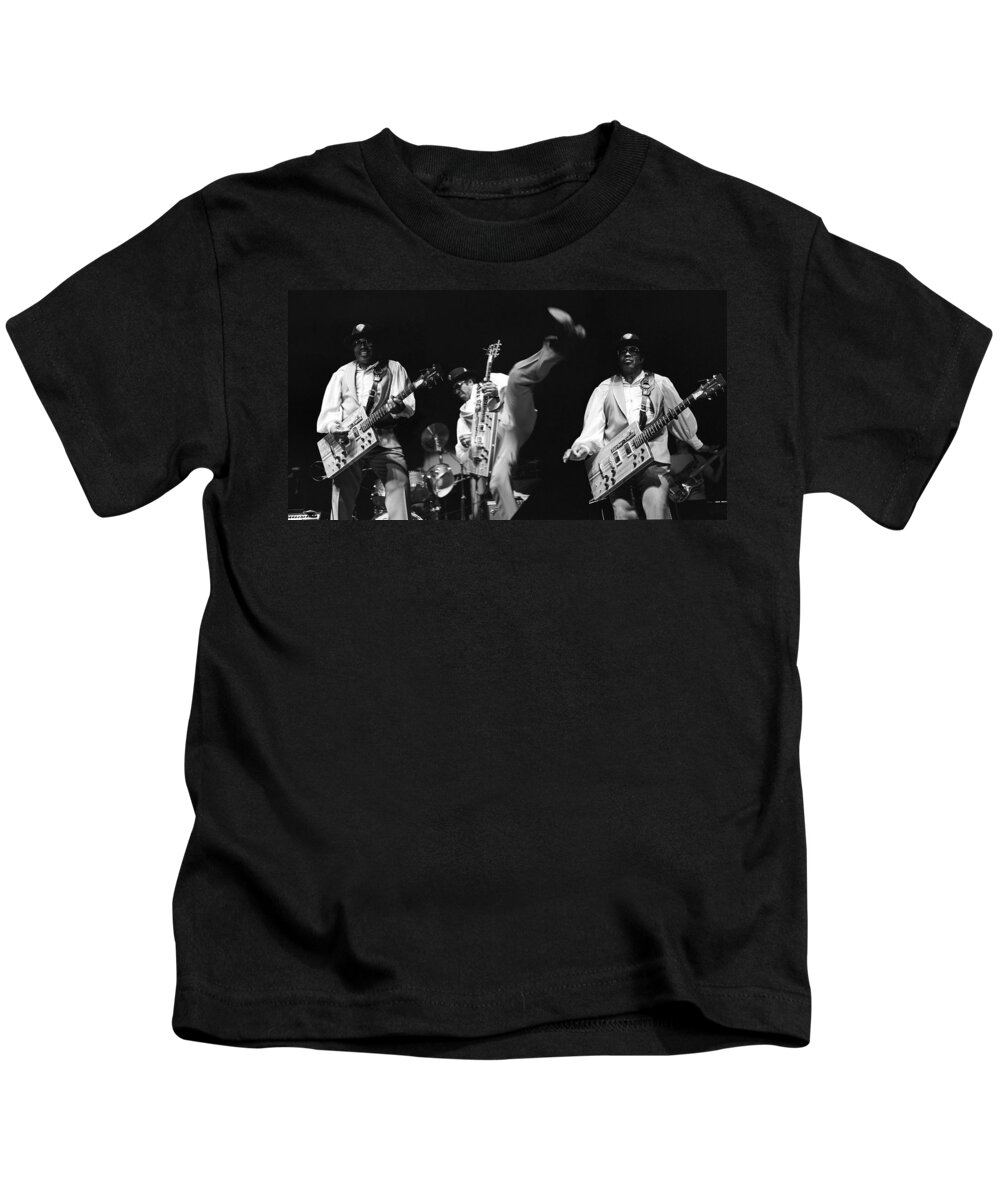 Bo Diddley Kids T-Shirt featuring the photograph Bo Diddley 3 by Dragan Kudjerski