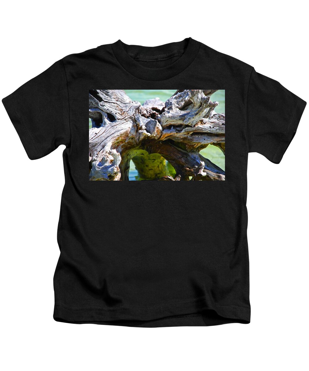 Colorful Kids T-Shirt featuring the photograph Bottoms Up by Norma Brock