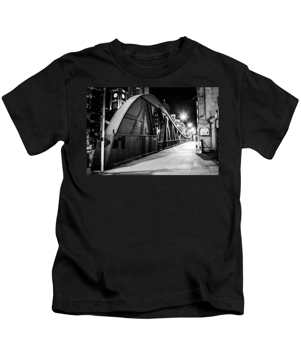 Sidewalk Kids T-Shirt featuring the photograph Bridge Arches by Melinda Ledsome