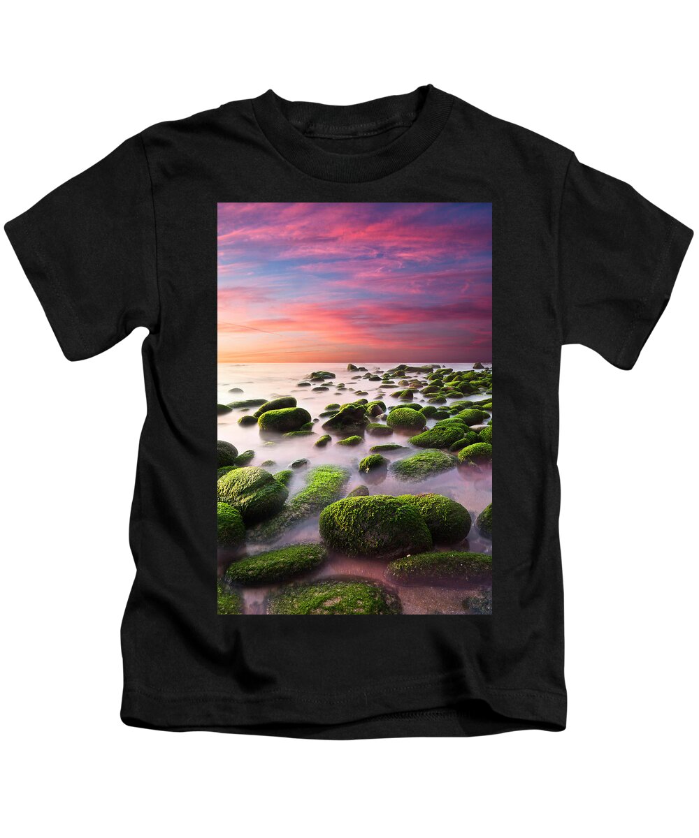Beach Kids T-Shirt featuring the photograph Color Harmony by Jorge Maia