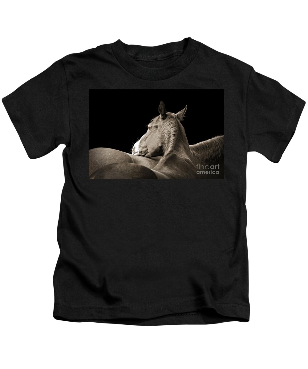 Nature Kids T-Shirt featuring the photograph Comfort by Michelle Twohig
