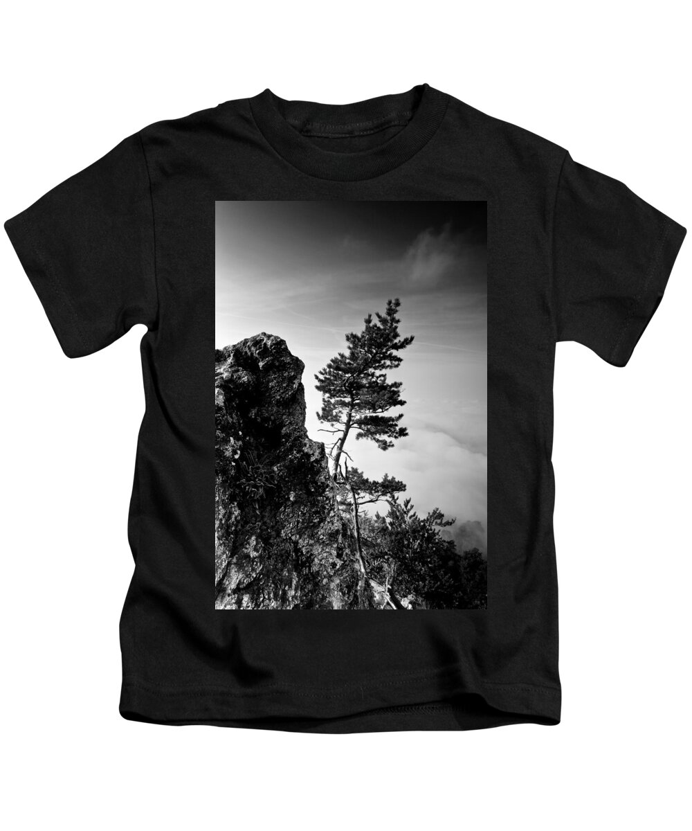 Landscape Kids T-Shirt featuring the photograph Defiant by Davorin Mance