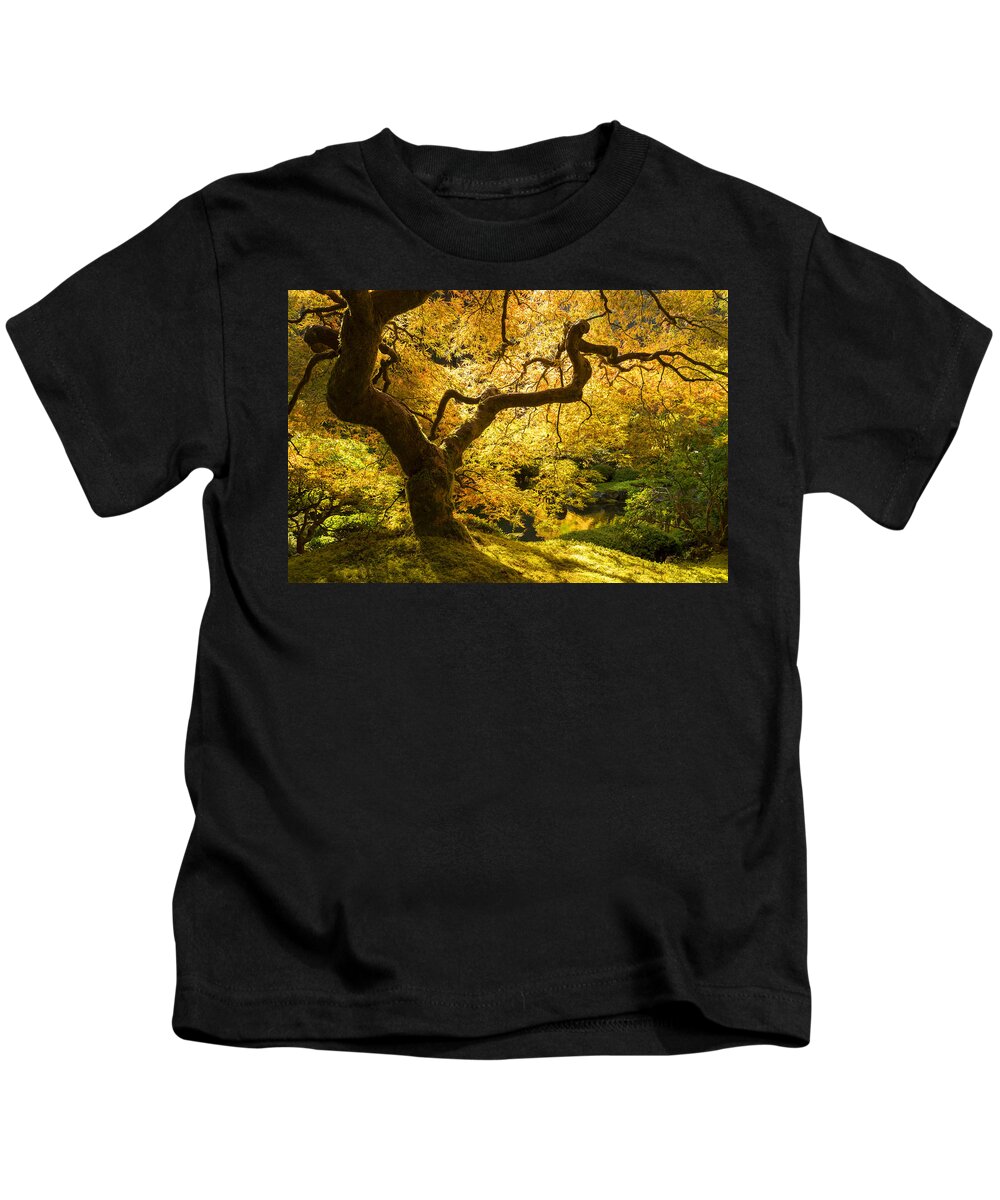 Oregon Kids T-Shirt featuring the photograph Devotion by Dustin LeFevre