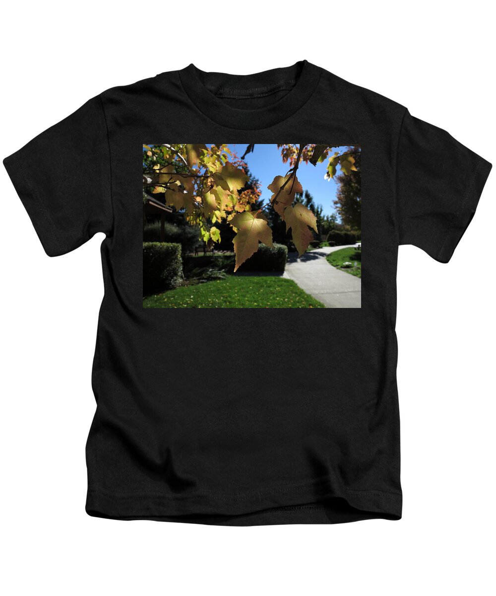 Autumn Kids T-Shirt featuring the photograph Diaphanous by Jessica Myscofski