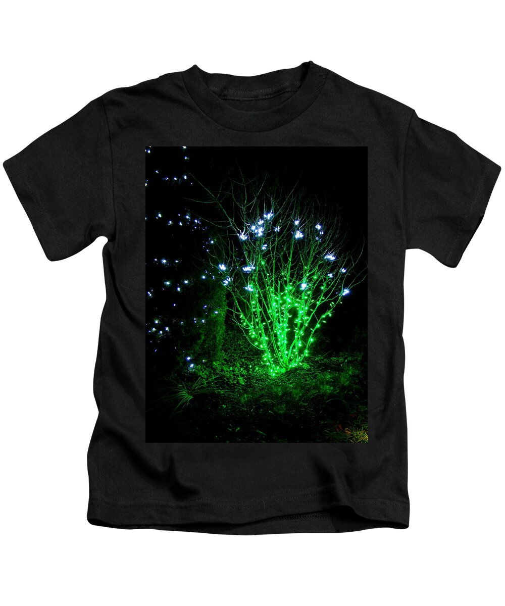 Fine Art Kids T-Shirt featuring the photograph Fairy Light by Rodney Lee Williams