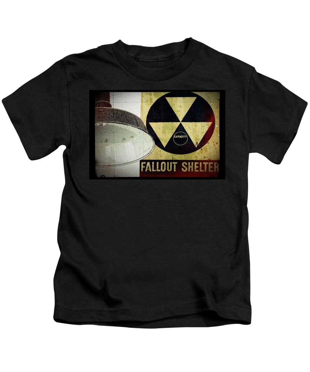 Fallout Kids T-Shirt featuring the photograph Fallout by Niels Nielsen
