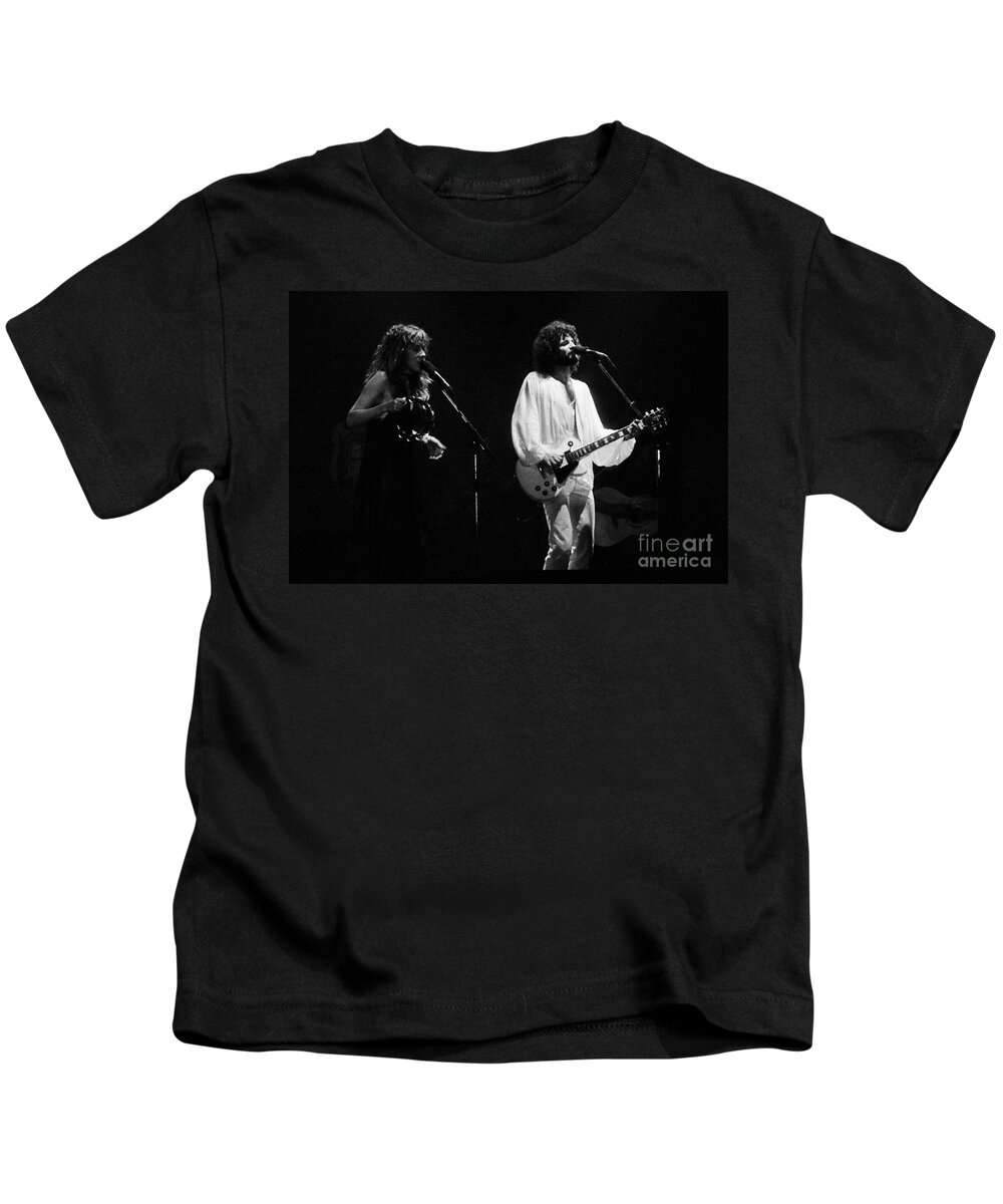 Fleetwood Mac Kids T-Shirt featuring the photograph Fleetwood Mac in Amsterdam 1977 by Casper Cammeraat