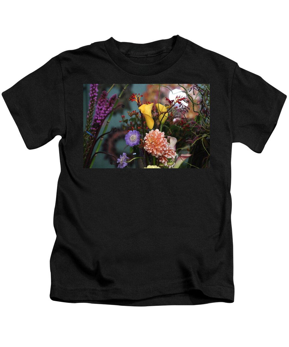 Love Kids T-Shirt featuring the photograph Flowers from my Window by Joseph Coulombe