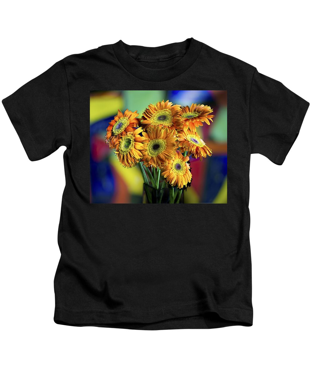 Flowers Kids T-Shirt featuring the photograph Flowers by Niels Nielsen