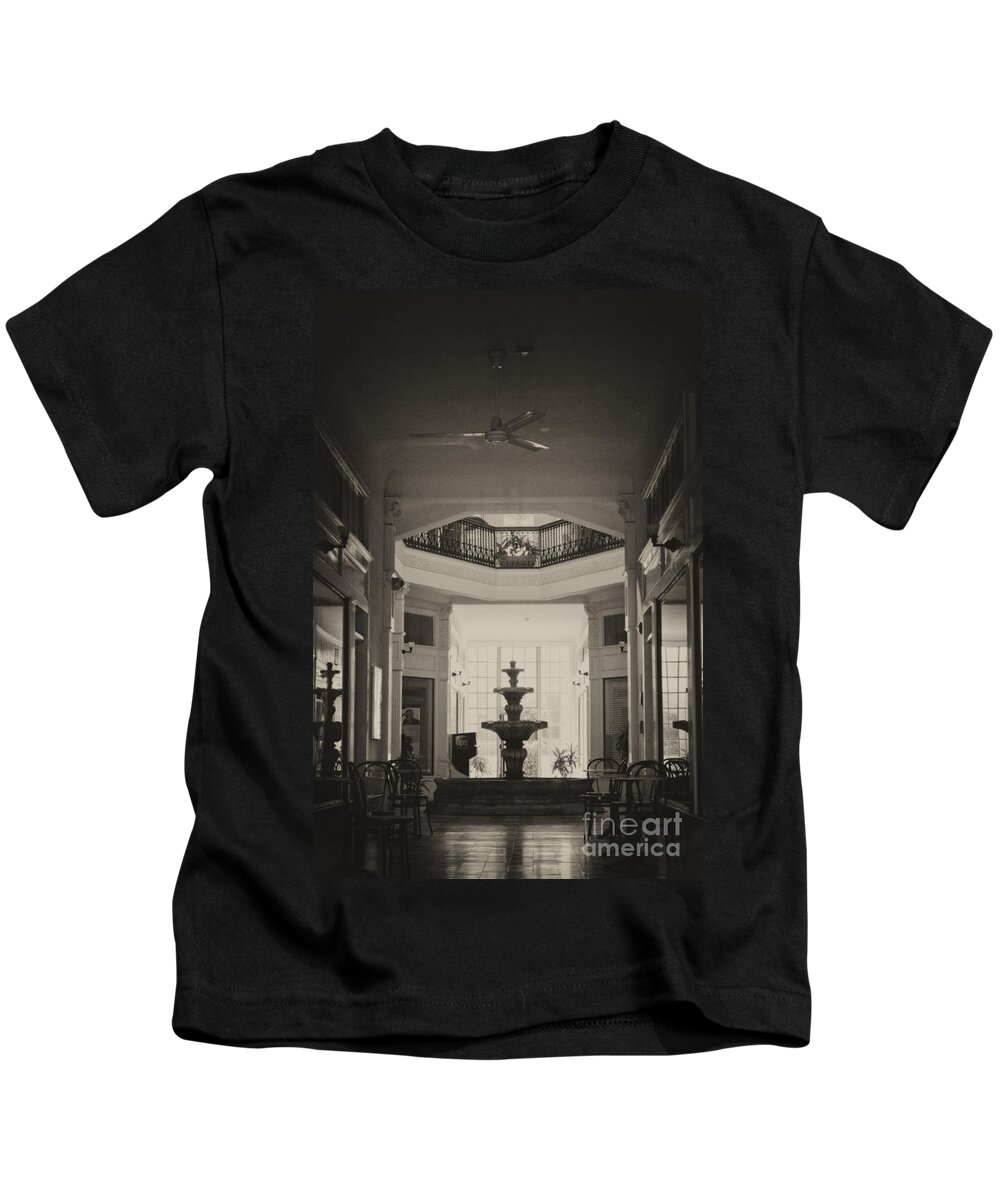 Ghostly Kids T-Shirt featuring the photograph Fountain in the Light by Donna Greene