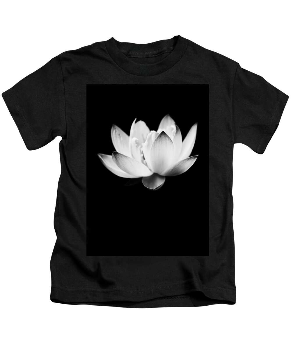 Lotus Kids T-Shirt featuring the photograph Ghost Lotus by Priya Ghose