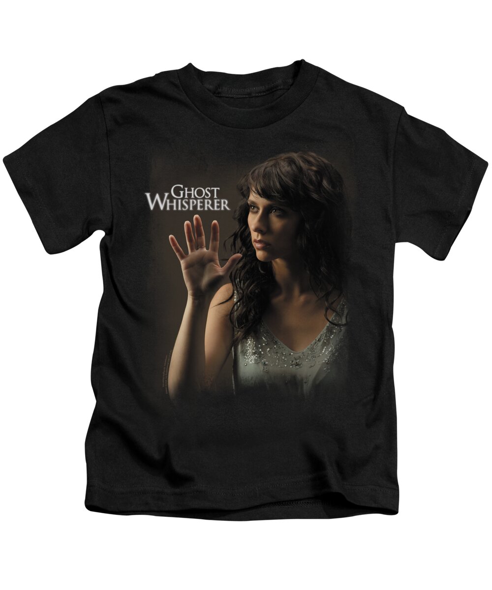 Ghost Whisperer Kids T-Shirt featuring the digital art Ghost Whisperer - Ethereal by Brand A
