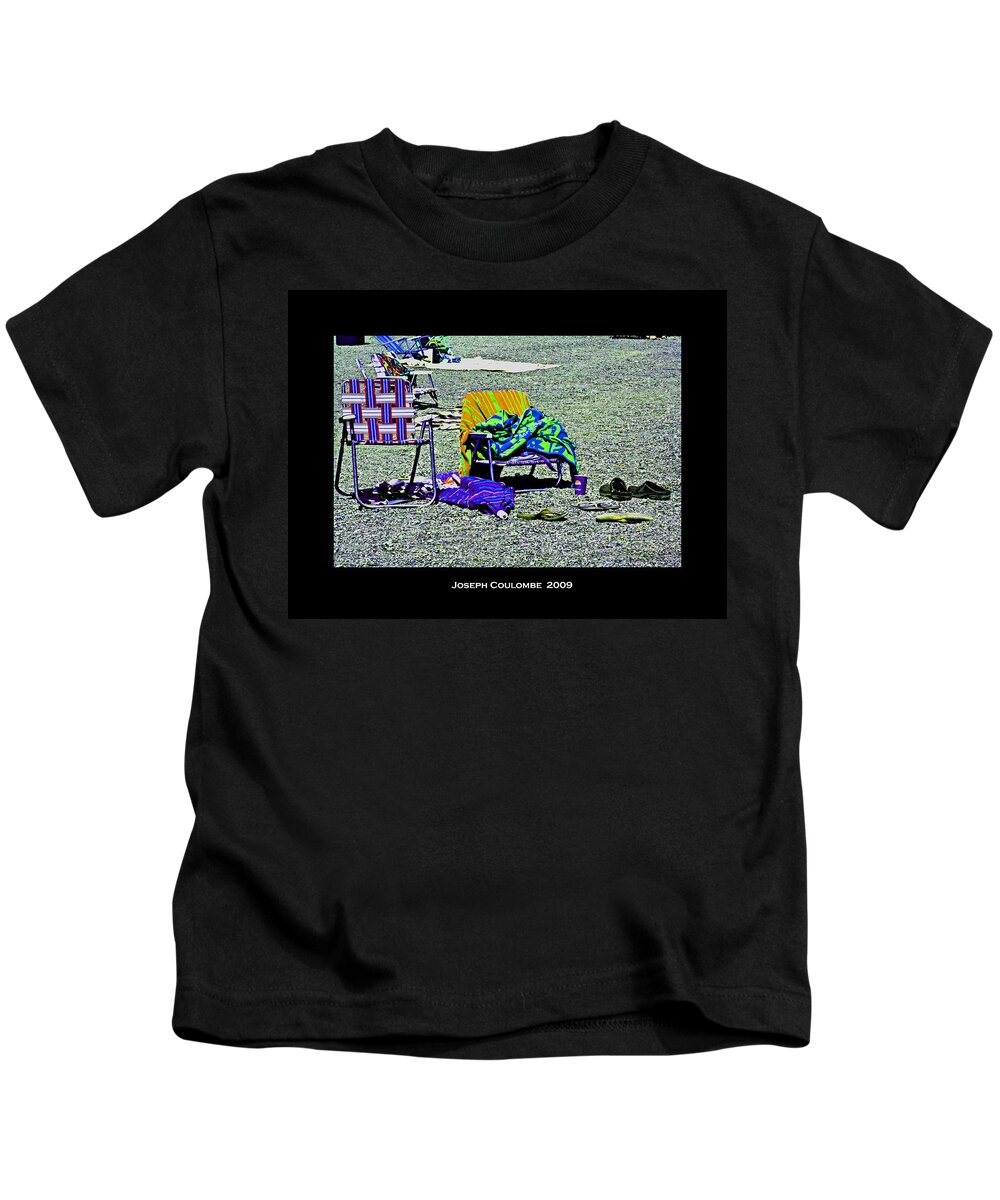 Summer Kids T-Shirt featuring the photograph Gone Swimming by Joseph Coulombe