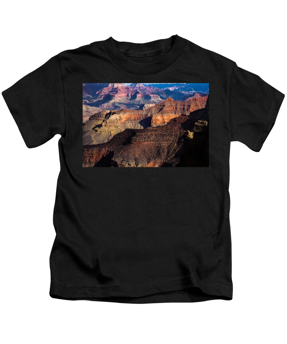 Arizona Kids T-Shirt featuring the photograph Grand Canyon Colors by Ed Gleichman
