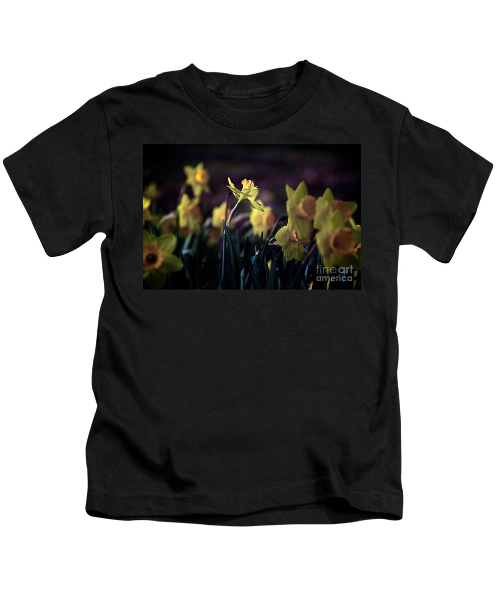Flowers Kids T-Shirt featuring the photograph Happiness by Frank J Casella