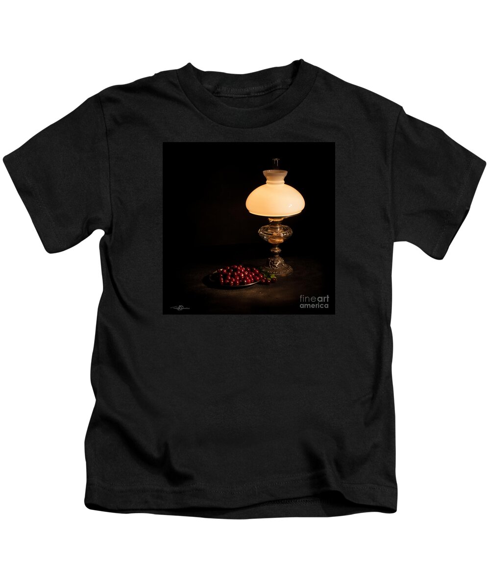 Kerosene Lamp Kids T-Shirt featuring the photograph Kerosene Lamp by Torbjorn Swenelius