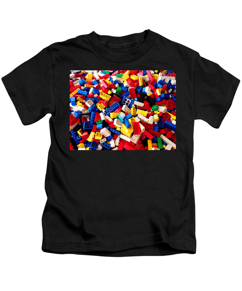 Lego Kids T-Shirt featuring the photograph Lego - from 4 to 99 by Cristina Stefan