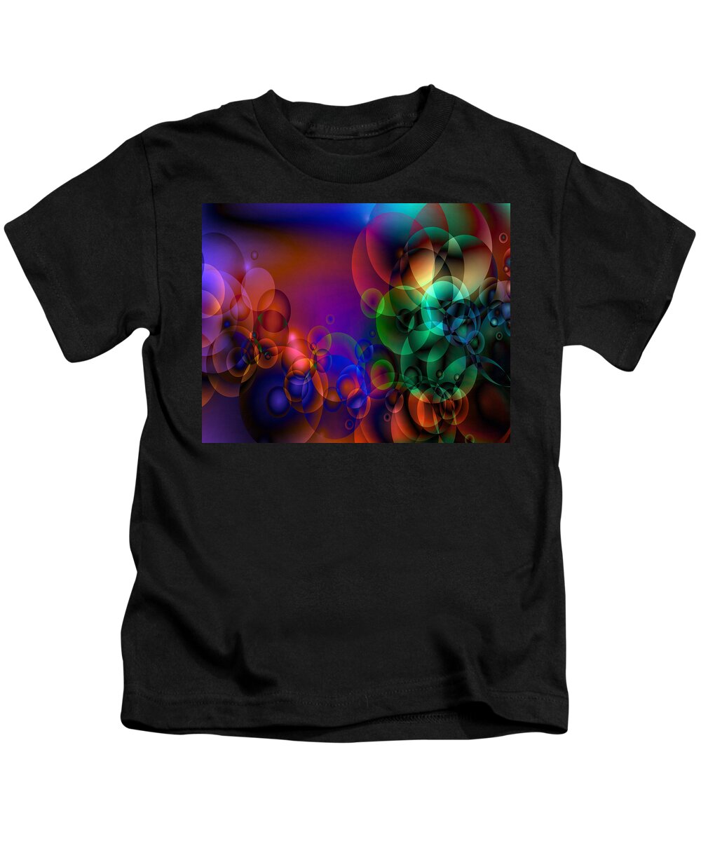 Abstract Kids T-Shirt featuring the digital art Lost 1 by Angelina Tamez
