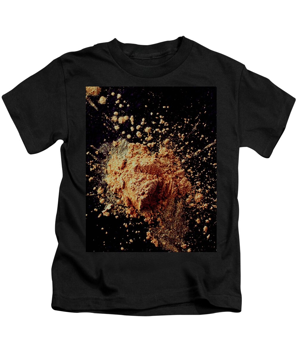 Indoors Kids T-Shirt featuring the photograph Luster Dust by Romulo Yanes