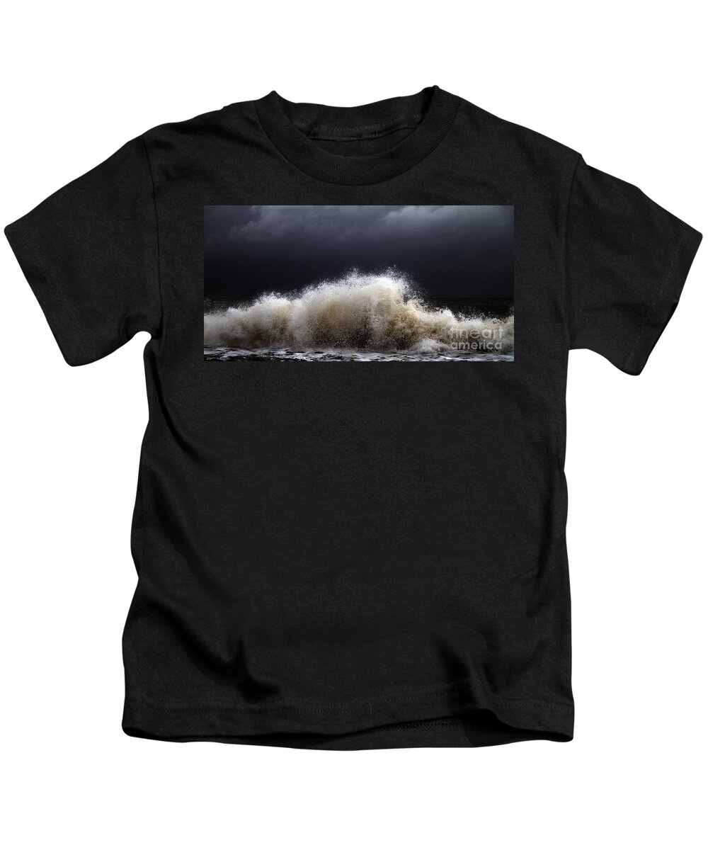 Abstract Kids T-Shirt featuring the photograph My Brighter Side of Darkness by Stelios Kleanthous