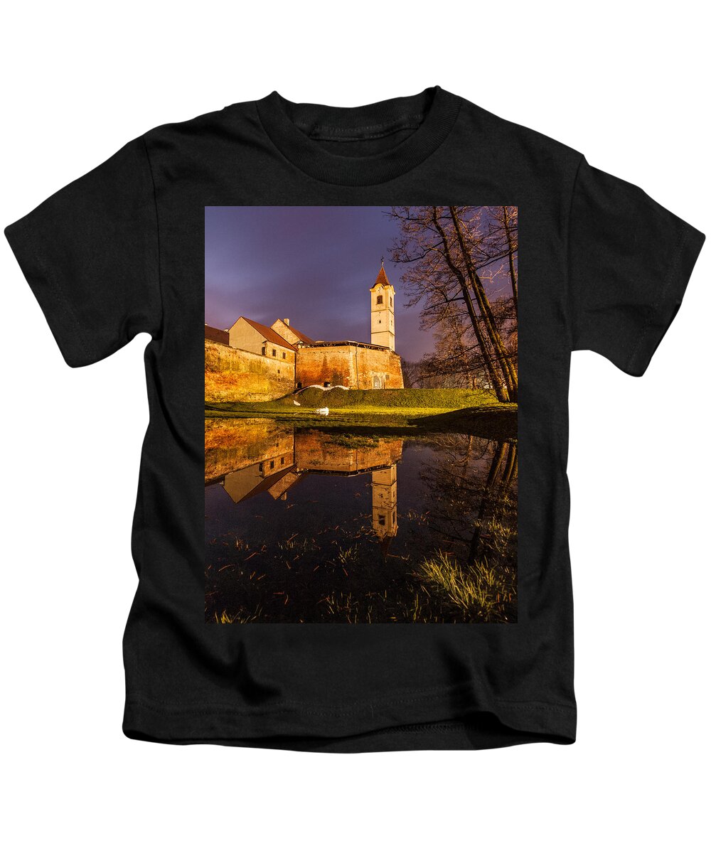 Old Town Kids T-Shirt featuring the photograph Old Town by Davorin Mance