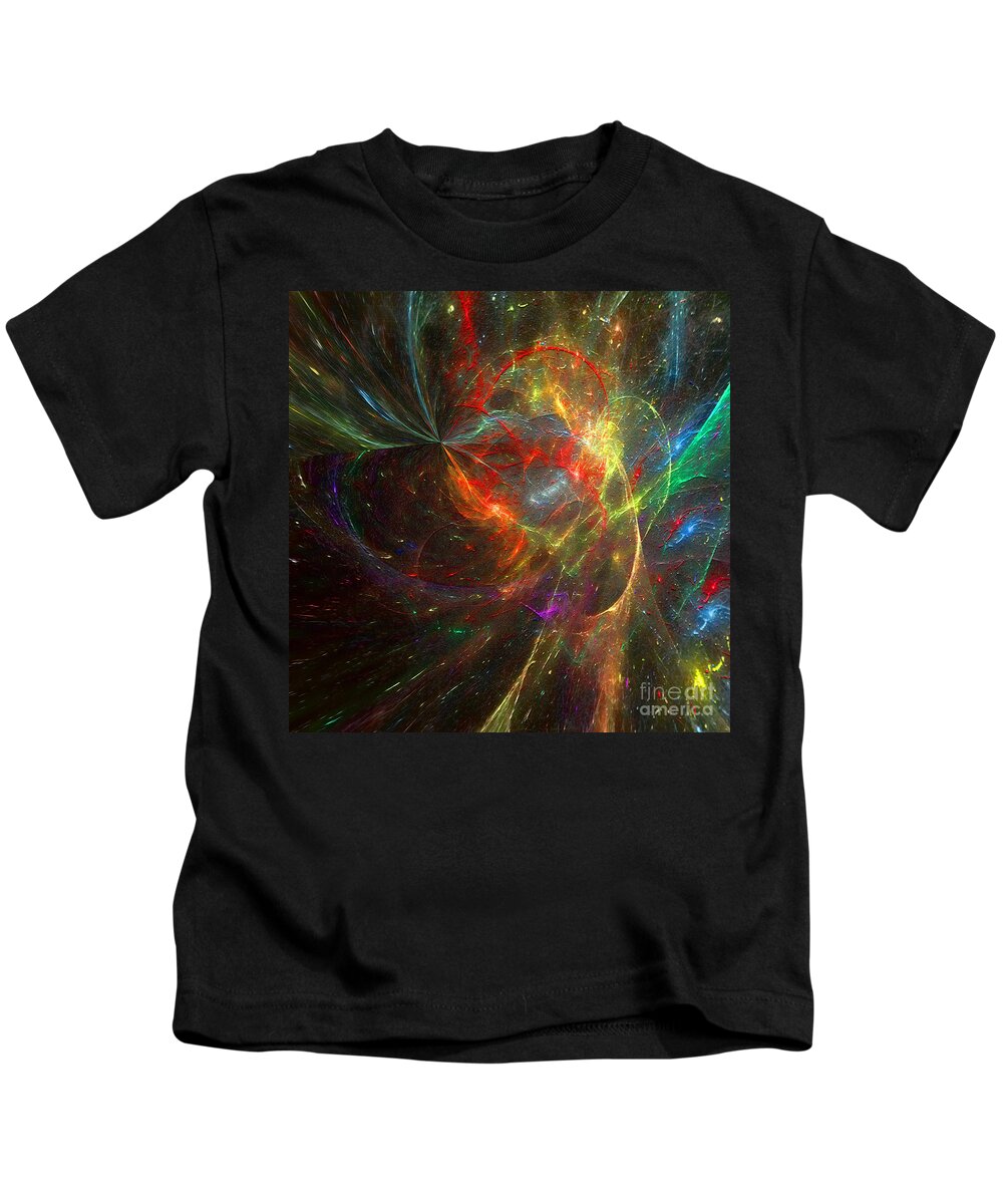 Hotel Art Kids T-Shirt featuring the digital art Painting the Heavens by Margie Chapman