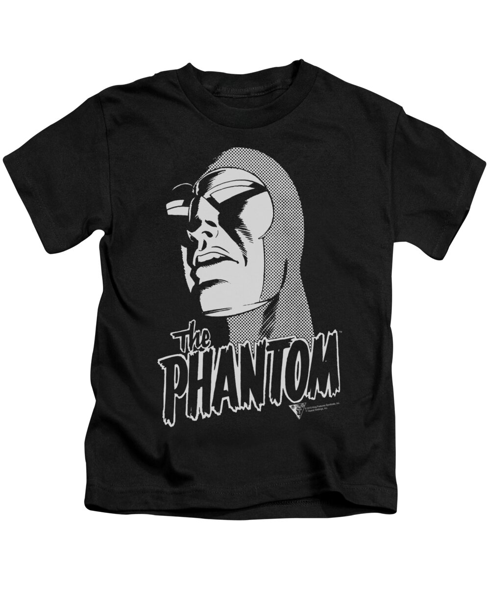  Kids T-Shirt featuring the digital art Phantom - Inked by Brand A