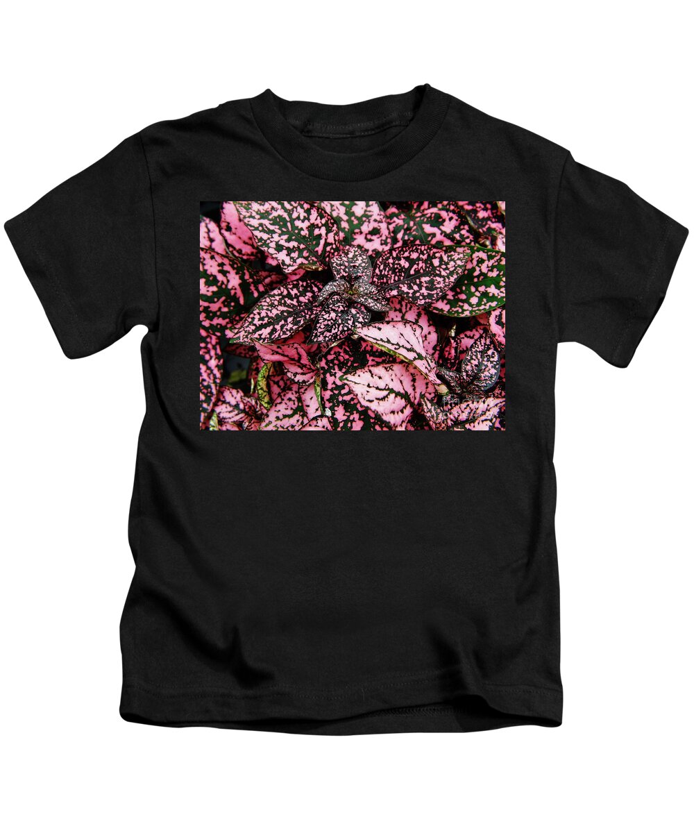 Polka Dot Kids T-Shirt featuring the photograph Pink - Plant - Petals by D Hackett