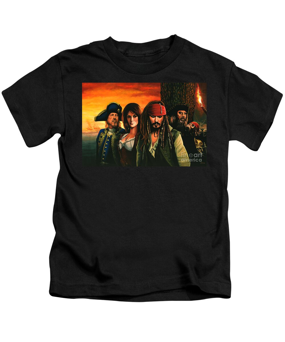Pirates of the Caribbean Kids T-Shirt by Paul Meijering - Pixels
