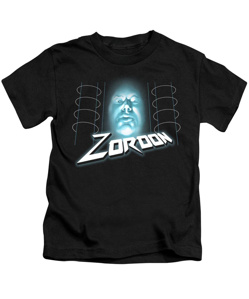  Kids T-Shirt featuring the digital art Power Rangers - Zordon by Brand A