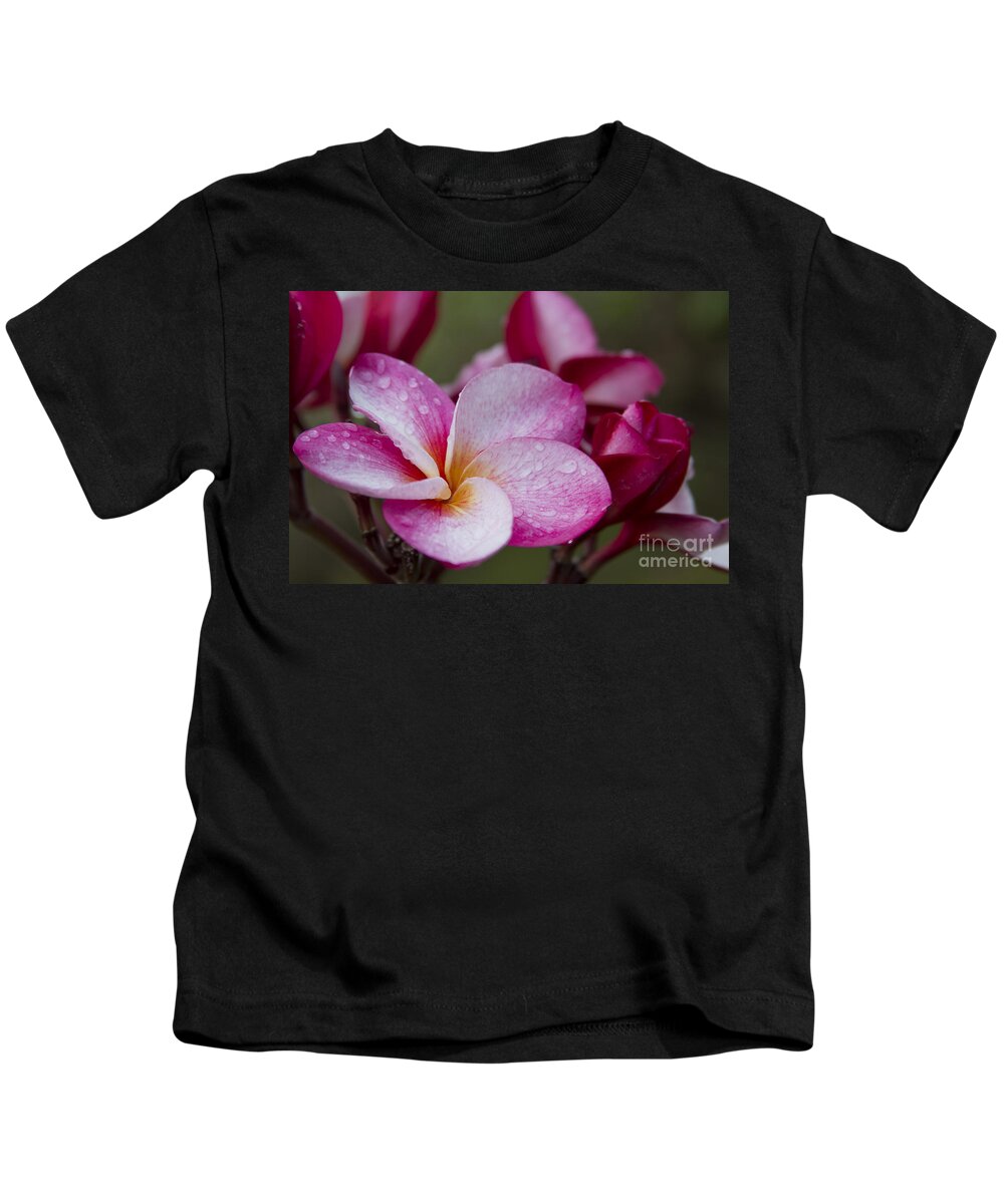 Aloha Kids T-Shirt featuring the photograph Pua Melia Floral Celebration by Sharon Mau