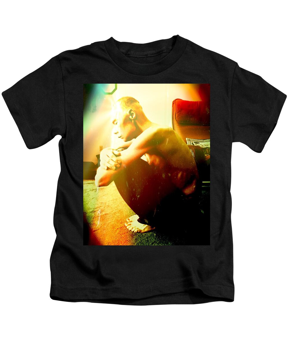 Reflection Kids T-Shirt featuring the photograph Reflection by Michael TMAD Finney