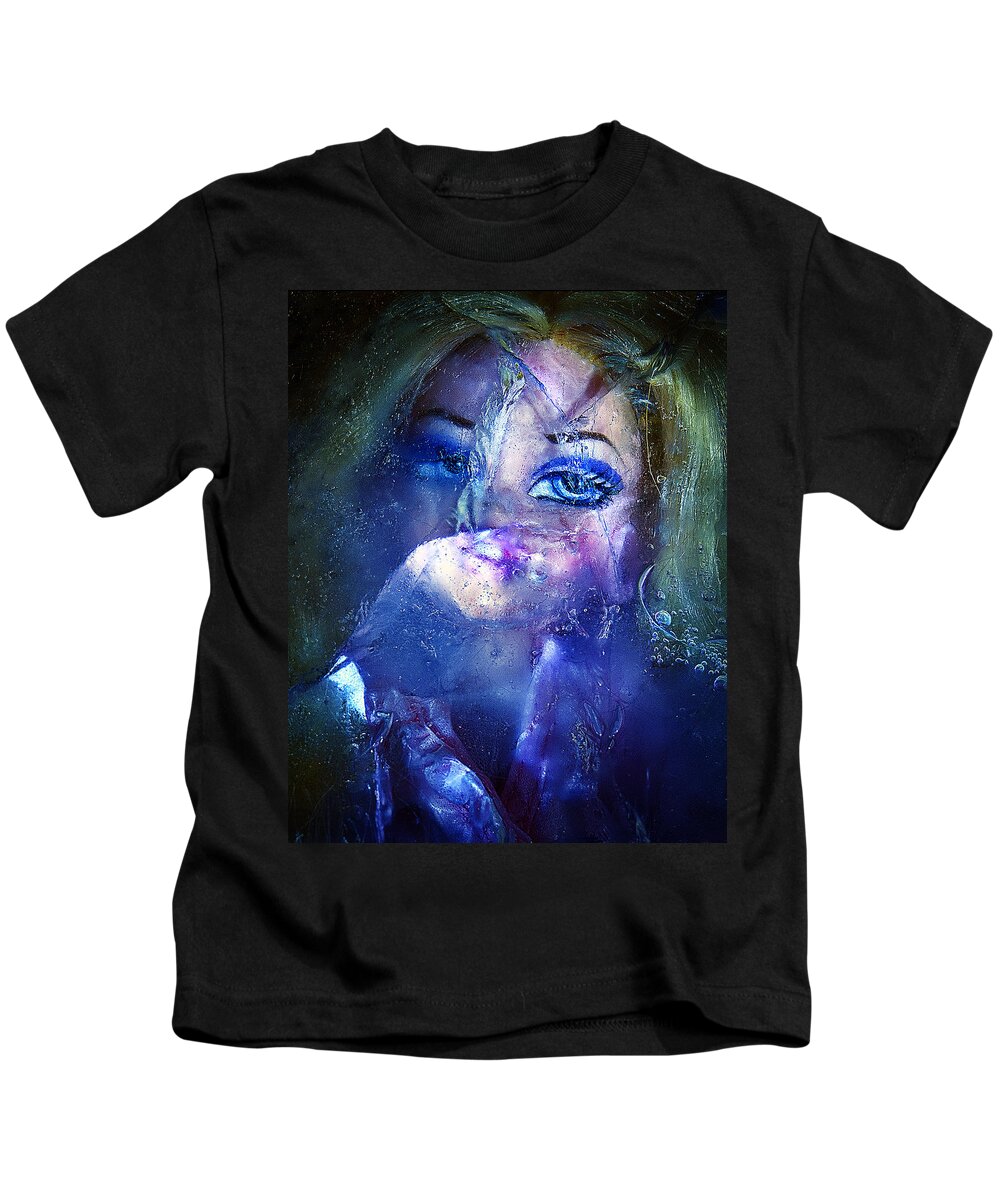 Shattered Kids T-Shirt featuring the photograph Shattered by Rick Mosher