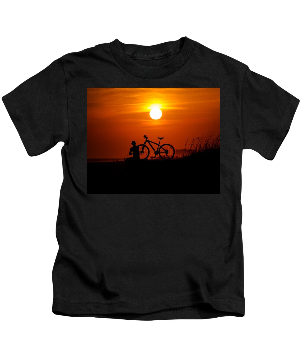 Flordia Kids T-Shirt featuring the photograph Silhouette by Robert L Jackson