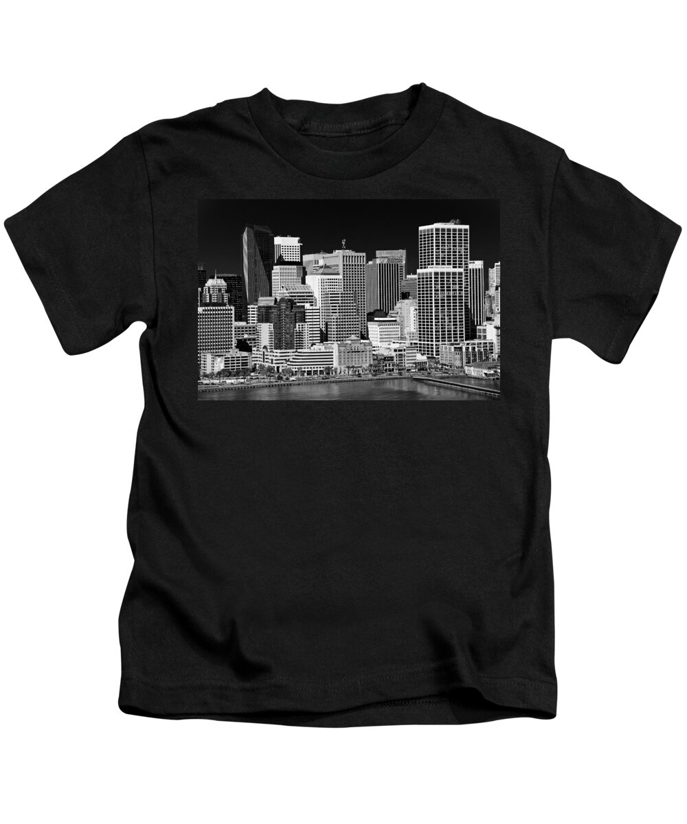 Transport Kids T-Shirt featuring the photograph Skyline San Francisco by Ralf Kaiser