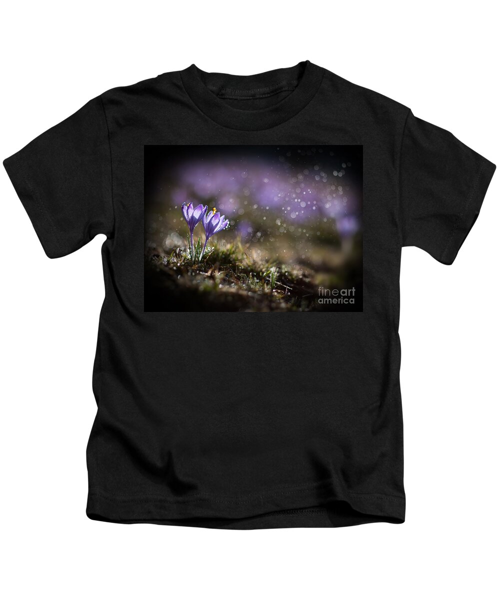 Spring Kids T-Shirt featuring the photograph Spring impression I by Jaroslaw Blaminsky
