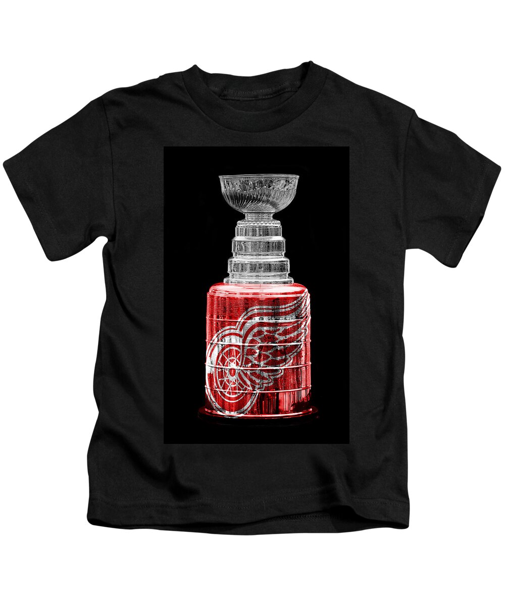 Hockey Kids T-Shirt featuring the photograph Stanley Cup 5 by Andrew Fare